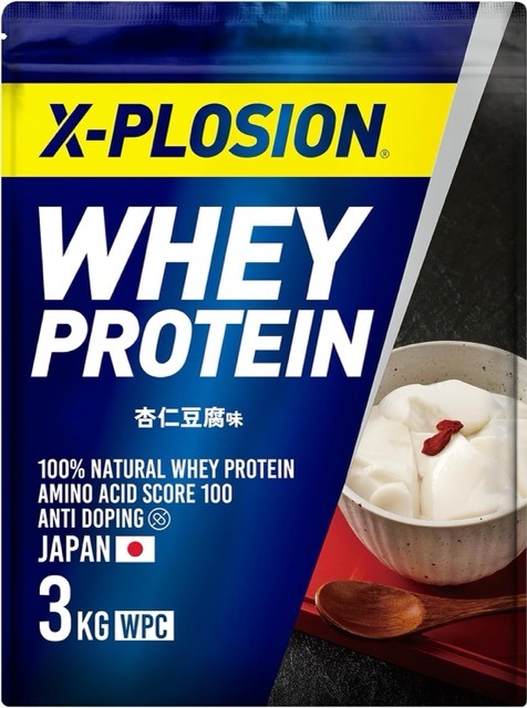 エクスプロージョン ホエイプロテイン 杏仁豆腐