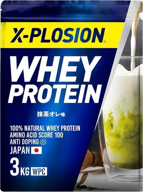 エクスプロージョン ホエイプロテイン 抹茶オレ