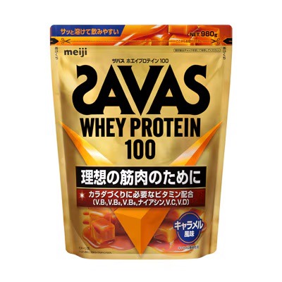 ザバス ホエイプロテイン100 キャラメル風味