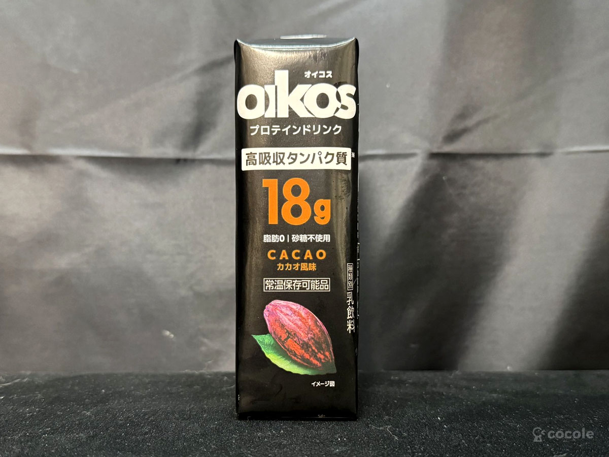 カカオ　高吸収タンパク質・脂肪0・砂糖不使用 レビュー パッケージ